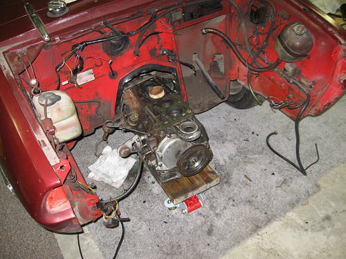 903cc Engine Removal – Part 2